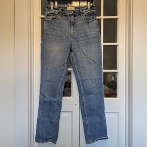 Abercrombie & Fitch Light Blue Straight Leg Jeans